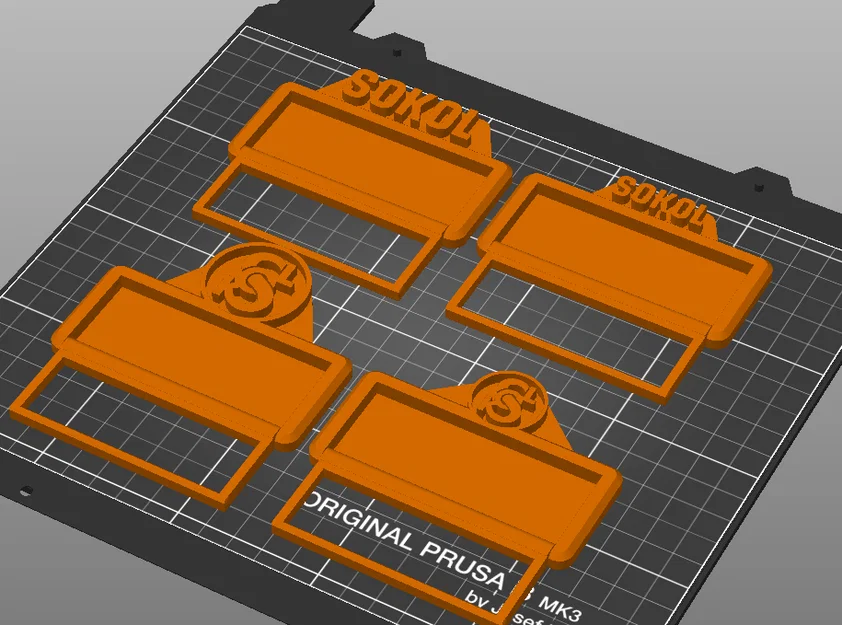 Sokol - Thẻ Tên Tủ Đồ In 3D - Image 7