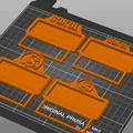 Sokol - Thẻ Tên Tủ Đồ In 3D - Thumbnail 7