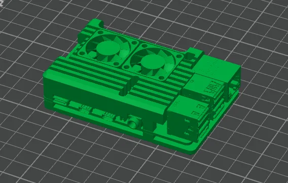 Bộ khung Raspberry Pi 4 – File STEP & STL - Image 1