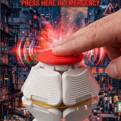 Đế Để Bàn & Nút Bấm Khẩn Cấp Remix cho Fidget Squeezer