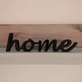 Bảng chữ HOME treo tường | Decor viết tay tinh tế (430mm) - Thumbnail 1