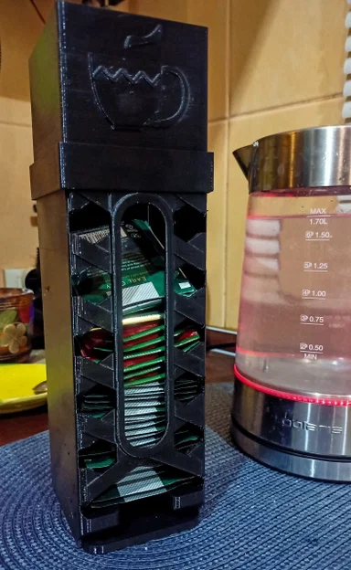 Hộp Đựng Túi Trà 3D (TeaBox) Thông Minh, Thiết Kế Gọn Gàng - Image 2