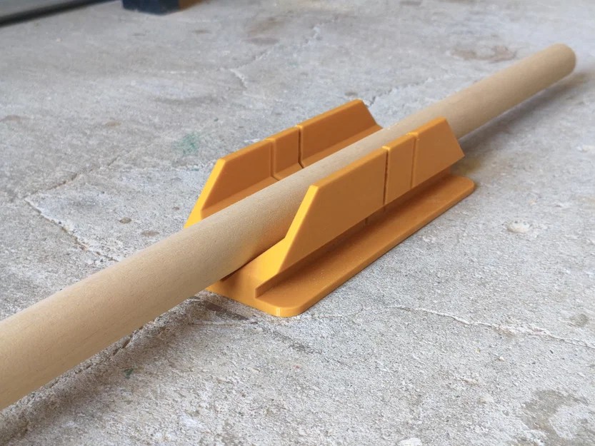 Hộp dẫn hướng cắt gỗ Miter Saw Box đế chữ V - Phụ kiện DIY 3D - Image 1