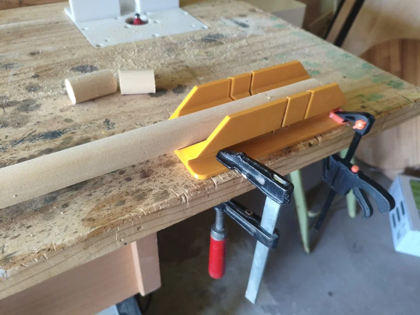 Hộp dẫn hướng cắt gỗ Miter Saw Box đế chữ V - Phụ kiện DIY 3D - Image 2