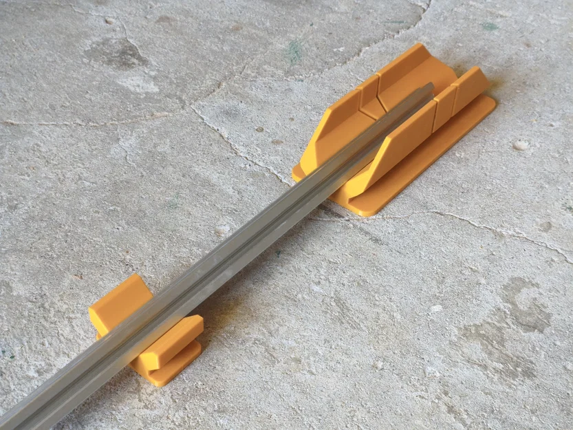 Hộp dẫn hướng cắt gỗ Miter Saw Box đế chữ V - Phụ kiện DIY 3D - Image 3