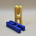 Kẹp miệng túi thực phẩm 3D (Clothespin) - Giải pháp lưu trữ bền bỉ - Thumbnail 3