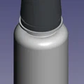 Mô hình CAD chai sơn Vallejo 18ml và 60ml - Thumbnail 2