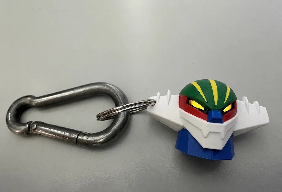 Móc khóa đầu robot Anime Jeeg - Image 1