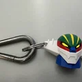 Móc khóa đầu robot Anime Jeeg - Thumbnail 1