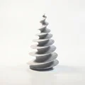 Mô hình nghệ thuật quả thông trừu tượng in 3D cho bàn làm việc - Thumbnail 2
