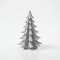 Tác phẩm điêu khắc cây thông trừu tượng (File in 3D) - Thumbnail 3