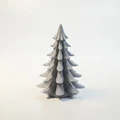 Tác phẩm điêu khắc cây thông trừu tượng (File in 3D) - Thumbnail 4