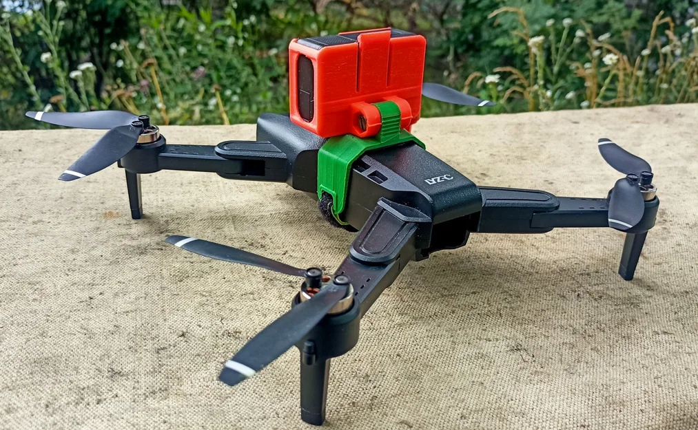 Ngàm gắn camera SJCAM SJ8 lên flycam LYZRC L900 pro - Image 2