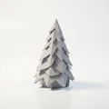 Tượng Cây Thông Hình Học Trang Trí - Mô hình in 3D nghệ thuật - Thumbnail 3