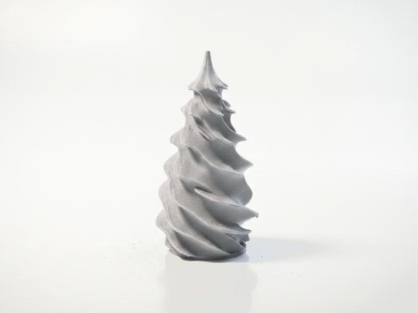Mô hình Điêu khắc Cây thông Trừu tượng Độc đáo - In 3D - Image 3