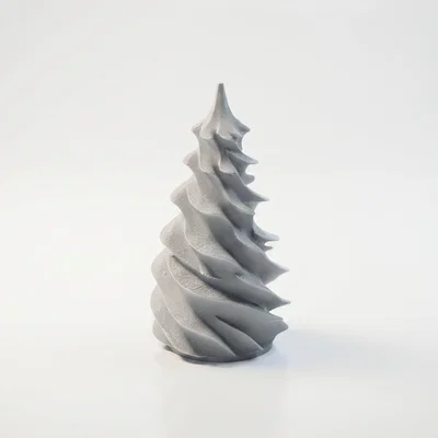 Mô hình Điêu khắc Cây thông Trừu tượng Độc đáo - In 3D