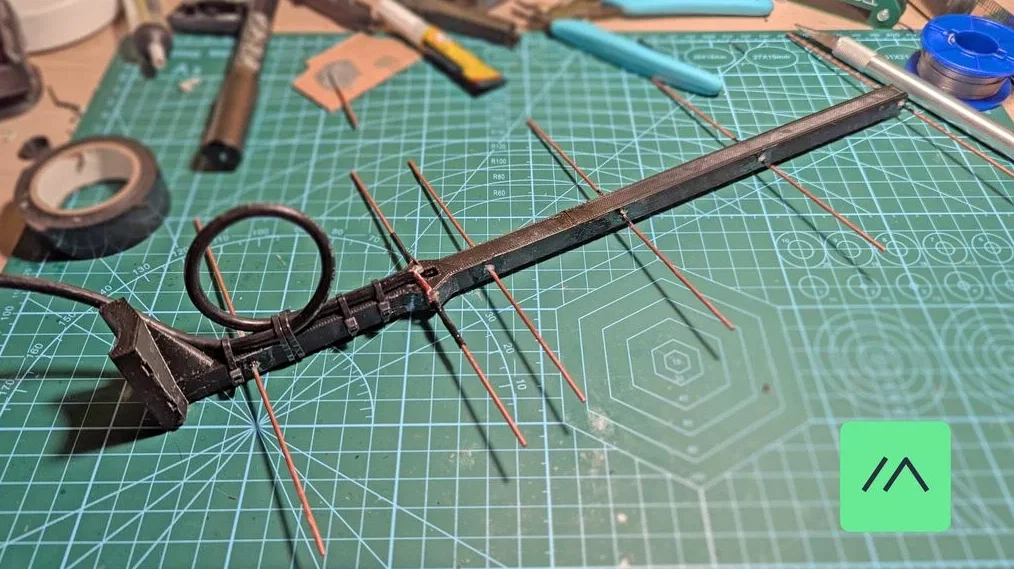 Ăng-ten định hướng Yagi-Uda 868Mhz cho LoRa Meshtastic - Image 1