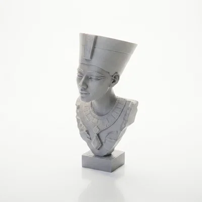 Tượng Bán Thân Pharaoh Ai Cập Cổ Đại - File 3D Printable