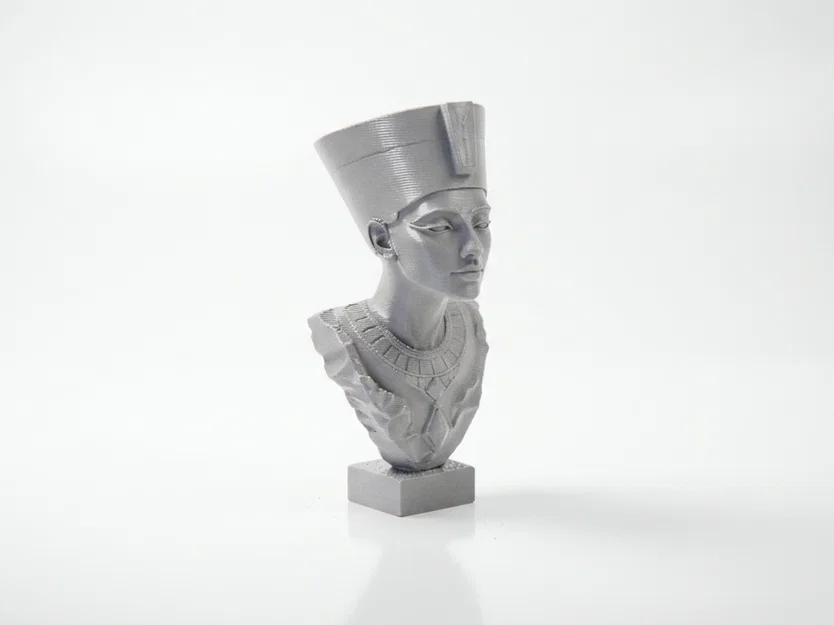 Tượng Bán Thân Pharaoh Ai Cập Cổ Đại - File 3D Printable - Image 2
