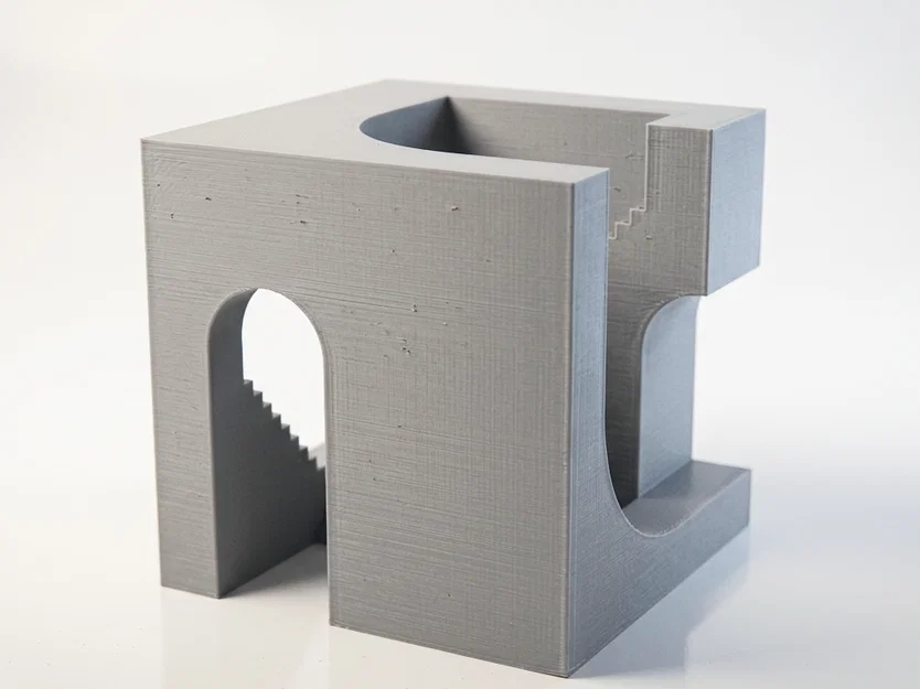 Mô hình kiến trúc điêu khắc Abstract Stair C (In 3D) - Image 1