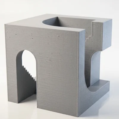 Mô hình kiến trúc điêu khắc Abstract Stair C (In 3D)