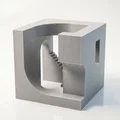 Mô hình kiến trúc điêu khắc Abstract Stair C (In 3D) - Thumbnail 4