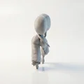 Mô hình tượng Afro Queen - Tượng phụ nữ nghệ thuật in 3D - Thumbnail 4