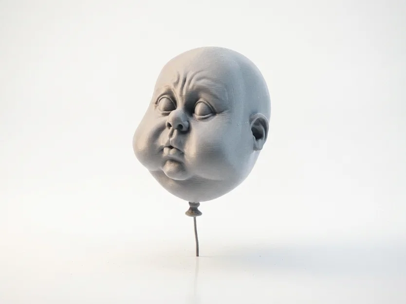 Mô hình tượng đầu em bé Airhead độc lạ dành cho in 3D - Image 1
