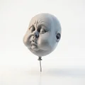 Mô hình tượng đầu em bé Airhead độc lạ dành cho in 3D - Thumbnail 1