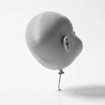 Mô hình tượng đầu em bé Airhead độc lạ dành cho in 3D