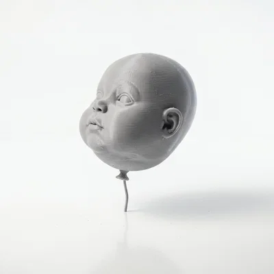 Mô hình tượng đầu em bé Airhead độc lạ dành cho in 3D