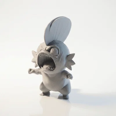 Mô hình 3D Quái vật giận dữ (Angry Monster Figurine)