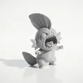 Mô hình 3D Quái vật giận dữ (Angry Monster Figurine) - Thumbnail 2