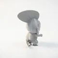 Mô hình 3D Quái vật giận dữ (Angry Monster Figurine) - Thumbnail 3