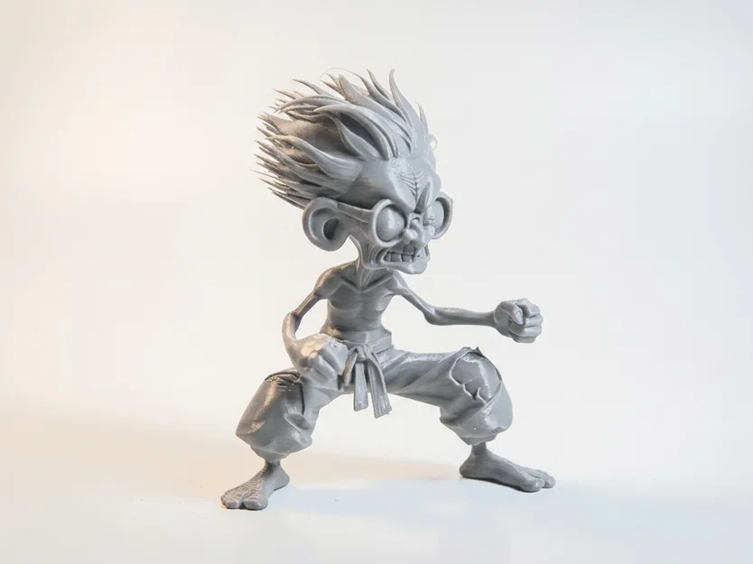 Mô hình 3D ông già cáu kỉnh cực chi tiết - Image 2