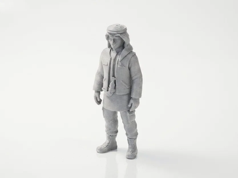 Mô hình Figurine Người Đàn Ông Ả Rập - Ấn phẩm Văn hóa in 3D - Image 1