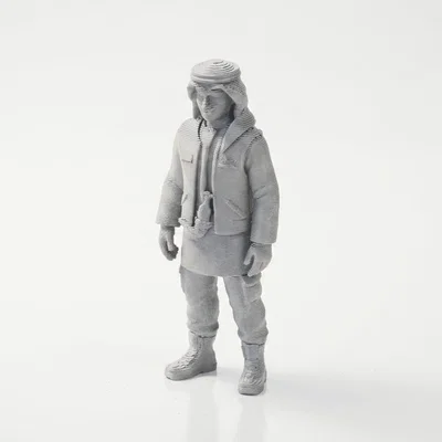Mô hình Figurine Người Đàn Ông Ả Rập - Ấn phẩm Văn hóa in 3D