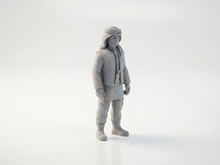 Mô hình Figurine Người Đàn Ông Ả Rập - Ấn phẩm Văn hóa in 3D - Image 2