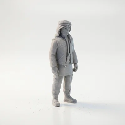 Mô hình Figurine Người Đàn Ông Ả Rập - Ấn phẩm Văn hóa in 3D