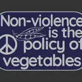Bảng hiệu Không bạo lực (Non-Violence sign) - Thumbnail 2