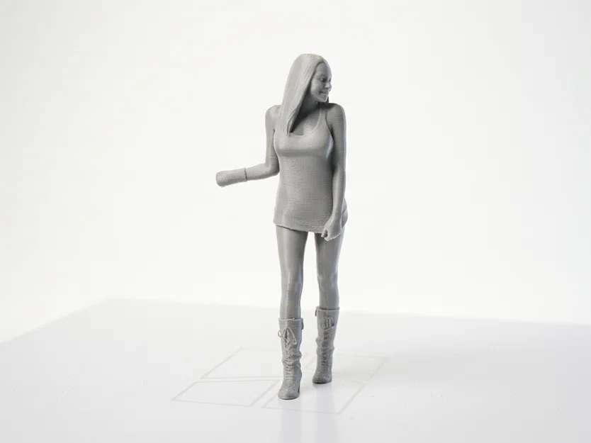 Mẫu Mô Hình Tượng Nữ Á Đông In 3D Tuyệt Đẹp - Image 2