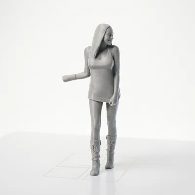 Mẫu Mô Hình Tượng Nữ Á Đông In 3D Tuyệt Đẹp