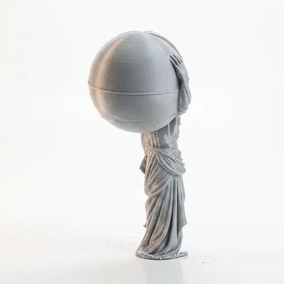 Mô hình in 3D thần Titan Atlas gánh cả thế giới trong thần thoại Hy Lạp