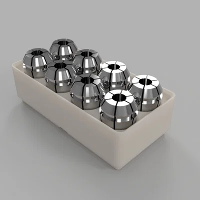 Khay Đựng ER16 Collet Chuẩn Gridfinity Gọn Gàng Tiện Lợi