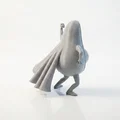 Mô hình 3D quả bơ siêu anh hùng - Avocado Hero - Thumbnail 3