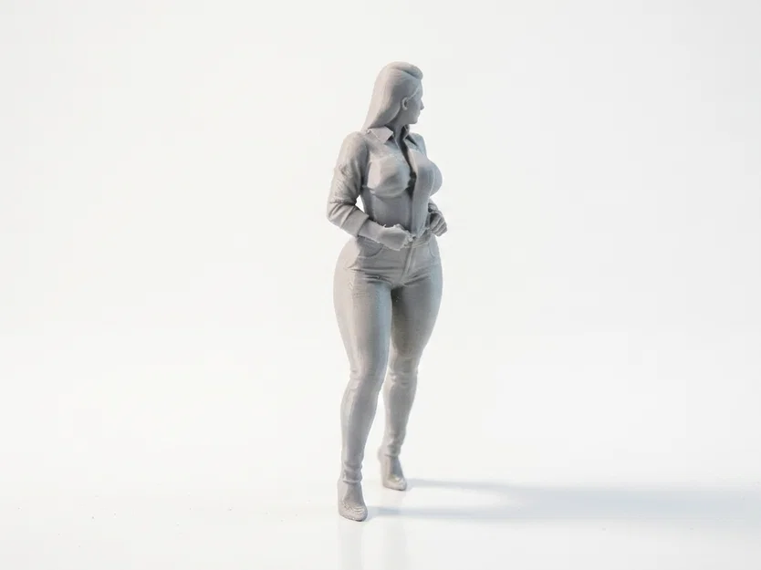 Mô hình in 3D tượng nữ sinh cá tính - Image 3