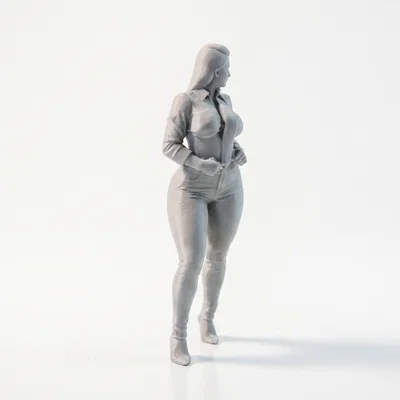Mô hình in 3D tượng nữ sinh cá tính