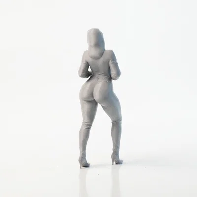 Mô hình in 3D tượng nữ sinh cá tính