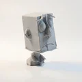 Mô hình điêu khắc Bag Head trang trí bàn làm việc in 3D - Thumbnail 2