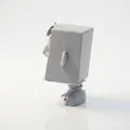 Mô hình điêu khắc Bag Head trang trí bàn làm việc in 3D - Thumbnail 4